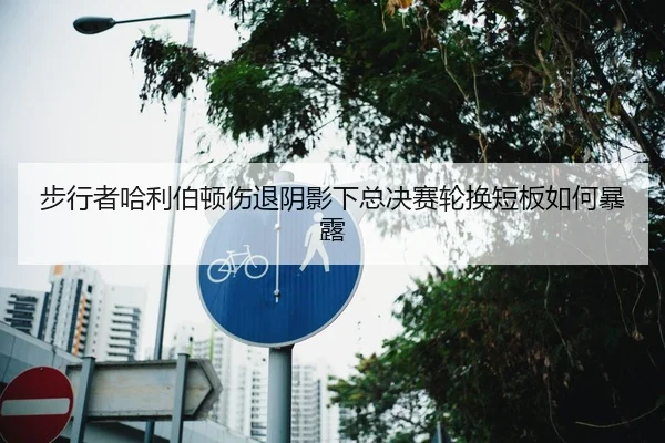 步行者哈利伯顿伤退阴影下总决赛轮换短板如何暴露